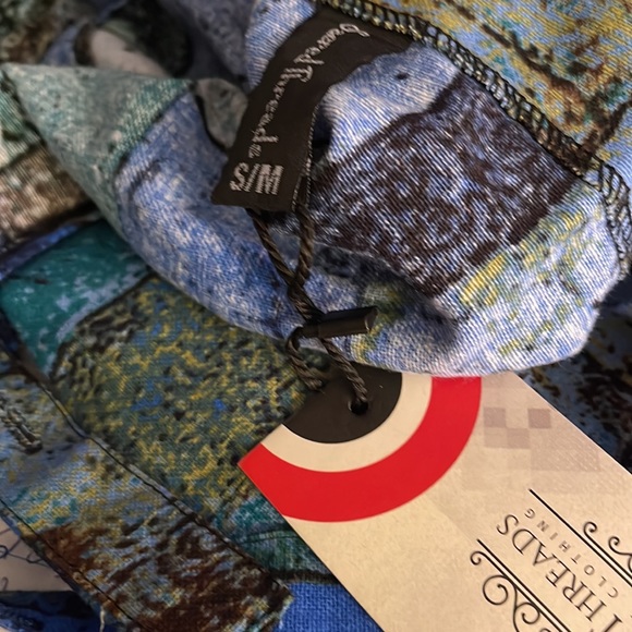 NWT.  Overalls by Sacred Threads.  S/M.     CL/GR06    2218895 - Picture 3 of 4